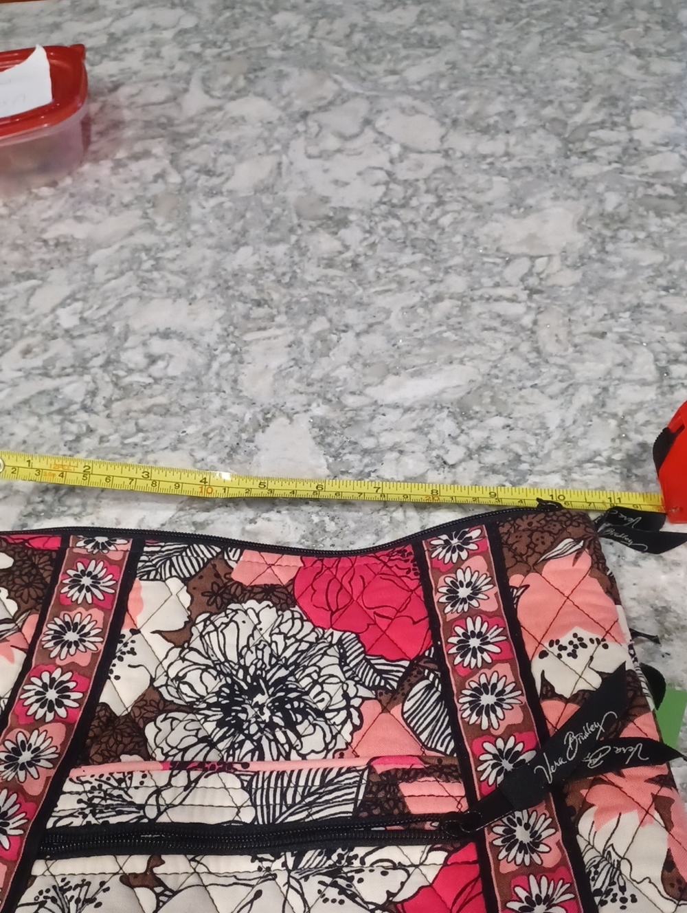 NEW VERA BRADLEY Floral Patterned Shoulder Bag - Picture 6 of 7